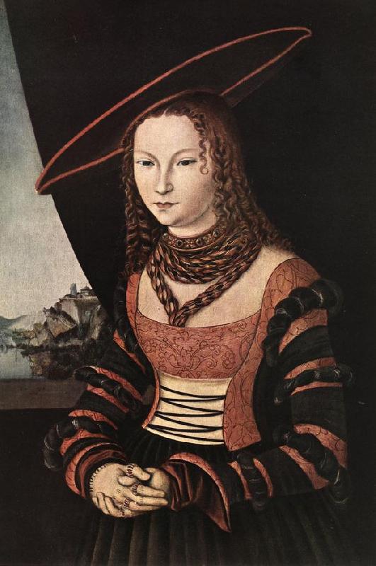 CRANACH, Lucas the Elder Portrait of a Woman dfg oil painting picture